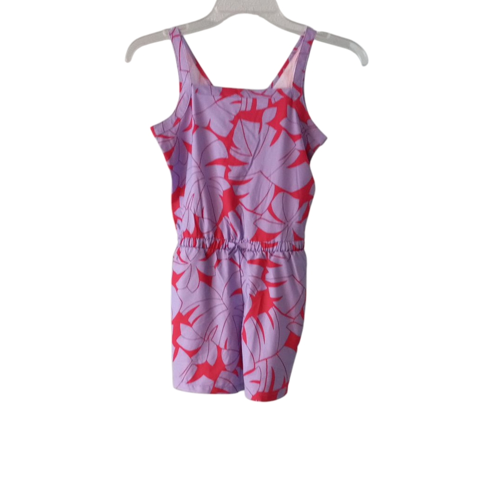All in Motion Girls Red and Purple Romper Size 6/7